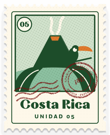 The Costa Rica passport stamp