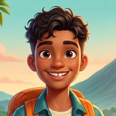 Alonso, the teen guide from Costa Rica