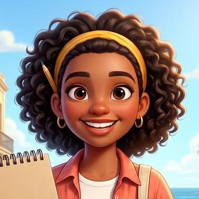 Elena, the teen guide from Cuba