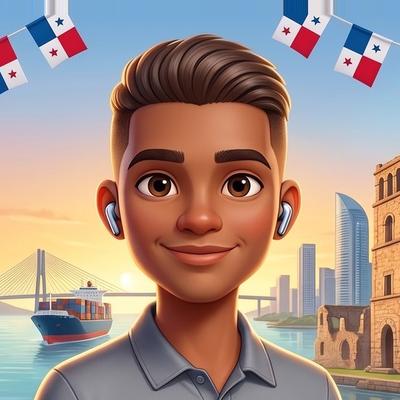 Santi, the teen guide from Panamá